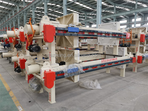 Produktions programm Kontrollierte automatische Kammer filter presse mit hohem Zufuhr druck für die Filterung von Soda-Abwasser - Product Image 3