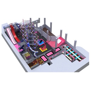 สวนแทรมโพลีนพร้อมระบบเสียงในตัวเพื่อบรรยากาศที่สนุกสนานและมีพลัง - Product Image 6