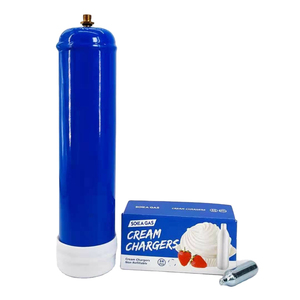 0.95L Xi lanh khí cấp thực phẩm Kem whippy sạc với thép áp lực cao cho 580g/640g Kem Dispenser - Product Image 4