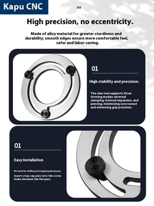 Thủy lực Chuck repairer mềm hàm thiết bị 4/5/6/8/10/12/15 inch ba hàm Chuck hình thành vòng - Product Image 4