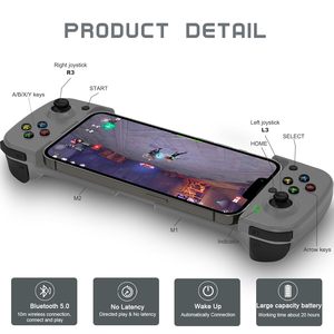 D3 Wireless BT Gamepad per Android/IOS/Win 7 10 11/MAC OS/PC/Switch del telefono cellulare Stretching Controller di gioco - Product Image 5