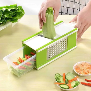 <strong>5</strong> in <strong>1</strong> High Quality Multi-functional Portable Use Grater Chopper Sale Well Chopper for Fruit Onion Potato - Product Image 1