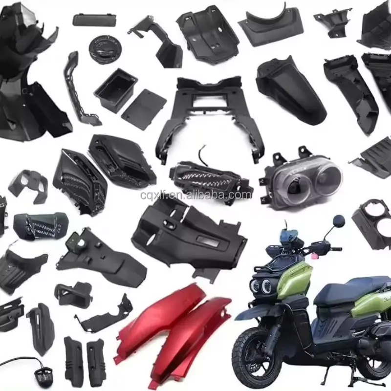 Насадка на 150 для скутера, насадка на корпус, масло, пластик + полипропилен + фары, детали для обтекателя мотоцикла