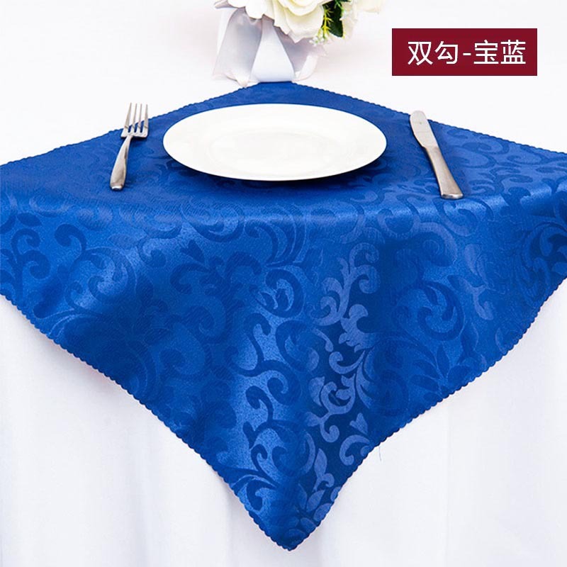 Double crochet-bleu royal