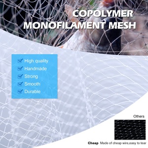Goture balıkçılık Cast Net 1/4 & 3/8in Mesh boyutu ağır kers ler çift çift Selvage 3ft-12ft atmak Cast Net - Product Image 3
