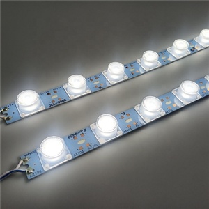 Ledバー3030 SMD拡散レンズストリップライトを照らす小角広告ライトボックス
