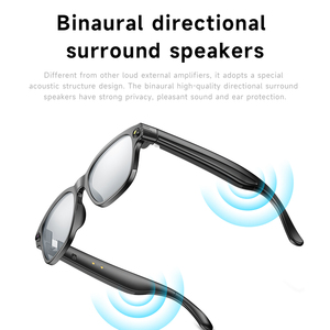 Tai nghe có thể đeo ai trợ lý kính thông minh trò chuyện Gpt 4.0 thời gian thực dịch 163 âm nhạc ai kính thông minh - Product Image 4
