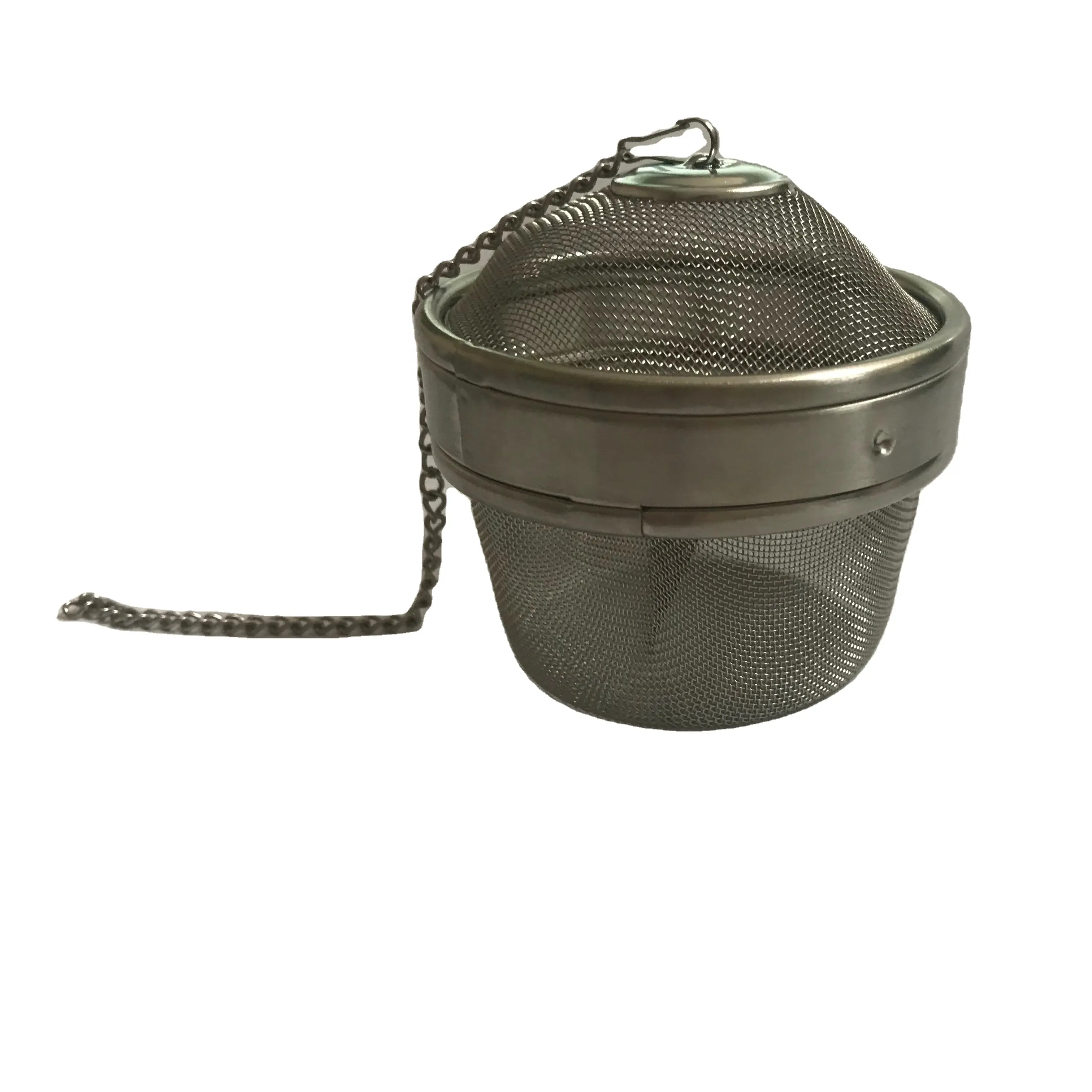 Infuseur de thé réutilisable en forme de boule, accessoires de thé, passoire à maille d'acier inoxydable, vente en gros
