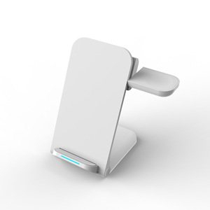 ファクトリーダイレクト15W多機能スリーインワン折りたたみ式ワイヤレス充電器Apple Android携帯電話の時計用高速充電 - Product Image 1