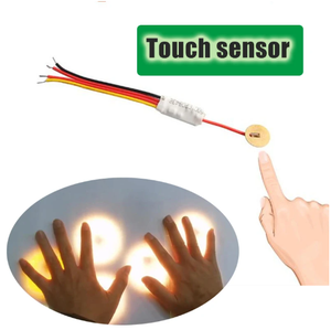 Atenuador LED 5V12V 24V interruptor de control de sensor táctil control de botón función de memoria dual tira LED gabinete de pared de cama atenuación continua - Product Image 4
