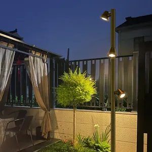 סולארי מונע "י אורות נוף פתוח IP65 מדשאה מרפסת חצר פנימית עבור וילה גן חשמלי
