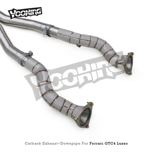 ท่อระบายไอเสียแบบ catback YK GTC4 Ferrari Lusso/Lusso T 2016 + สแตนเลสท่อระบายไอเสียไหลแบบอิสระ - Product Image 2