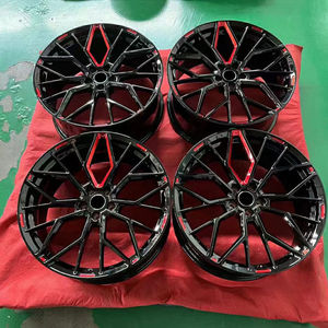 锻造车轮18 19 20 21 22渐变线凹车轮24英寸和5x120橙色黑色轮辋，带薄辐条，适合X5 X6 X7 X5m
