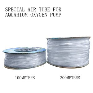 100 מטר סיליקון פלסטיק pvc בועה אוויר אבן אקווריום דגים טנק בריכה משאבת עם צינור צינור רך אביזרים משאבת חמצן - Product Image 4