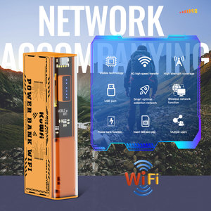 Alta velocità KuWFi 150Mbps viaggio di lavoro wifi router 4g funzione power bank mobile pocket 4g lte router con display a LED - Product Image 6