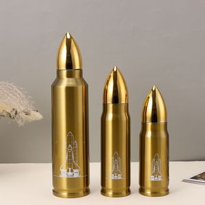 350ml/500ml/1000ml sáng tạo chân không cannonball hình phích cup ngoài trời di động hình viên đạn phích cup tùy biến - Product Image 5