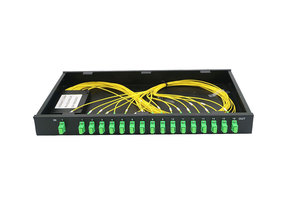 19 Inch 1U 2U Rack Mounted FTTH GPON Fiber PLC Splitter SC APC UPC 1*16 1x32 1*64 for <strong>Telecom</strong> with 4G 3G IP POE <strong>Networks</strong> - Product Image 3