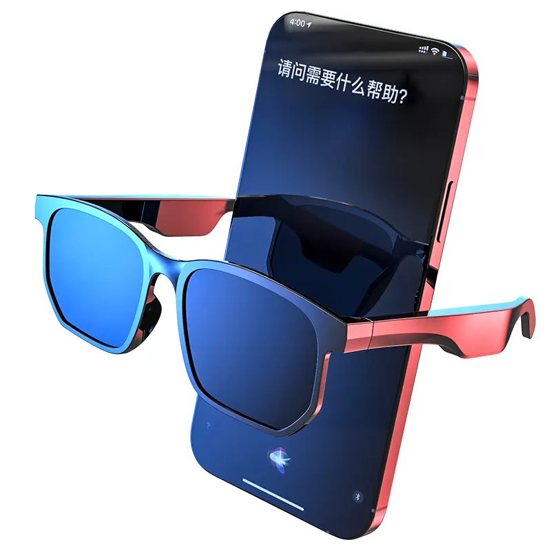 Free Voice H Gafas de sol Polarizadas Smart Audio Sport Auriculares Open Ear Gafas impermeables Gafas de Sol de conducción ósea