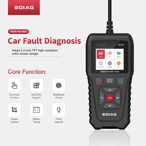 Electronics Diagnostic Tools Ya301 Obd2 Can Scanner With <strong>O2</strong> <strong>Sensor</strong> &amp;Evap System <strong>test</strong> - Product Image 4