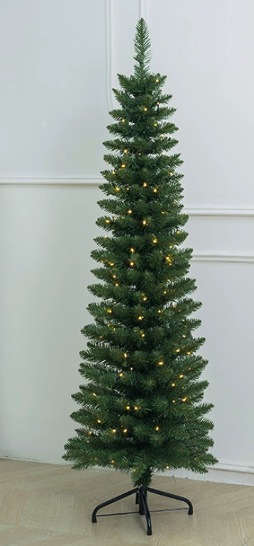 Army GreenPencil tree + 1 string of lights