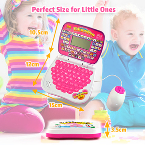 Computer di apprendimento del Computer portatile della macchina del gioco di parole intelligente dei bambini per i bambini In spagnolo