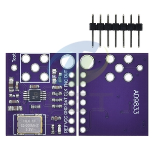 TZT AD9833 AD9833BRMZ Programmable Microprocessor 0-12.5MHZ Sine Square DDS Signal Generator Module Serial Interface Module - Product Image 1