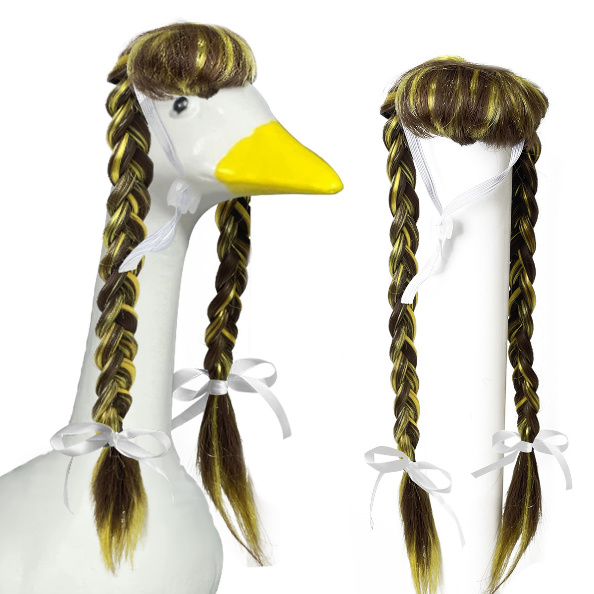 Ruban double tresse d'oie