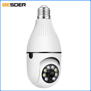 BESDER 3MP Bulb Security <strong>Camera</strong> E27 Two-way Audio 2.4GHz PTZ Wifi <strong>Camera</strong> CCTV <strong>Hidden</strong> <strong>Camera</strong> for Home - Product Image 1
