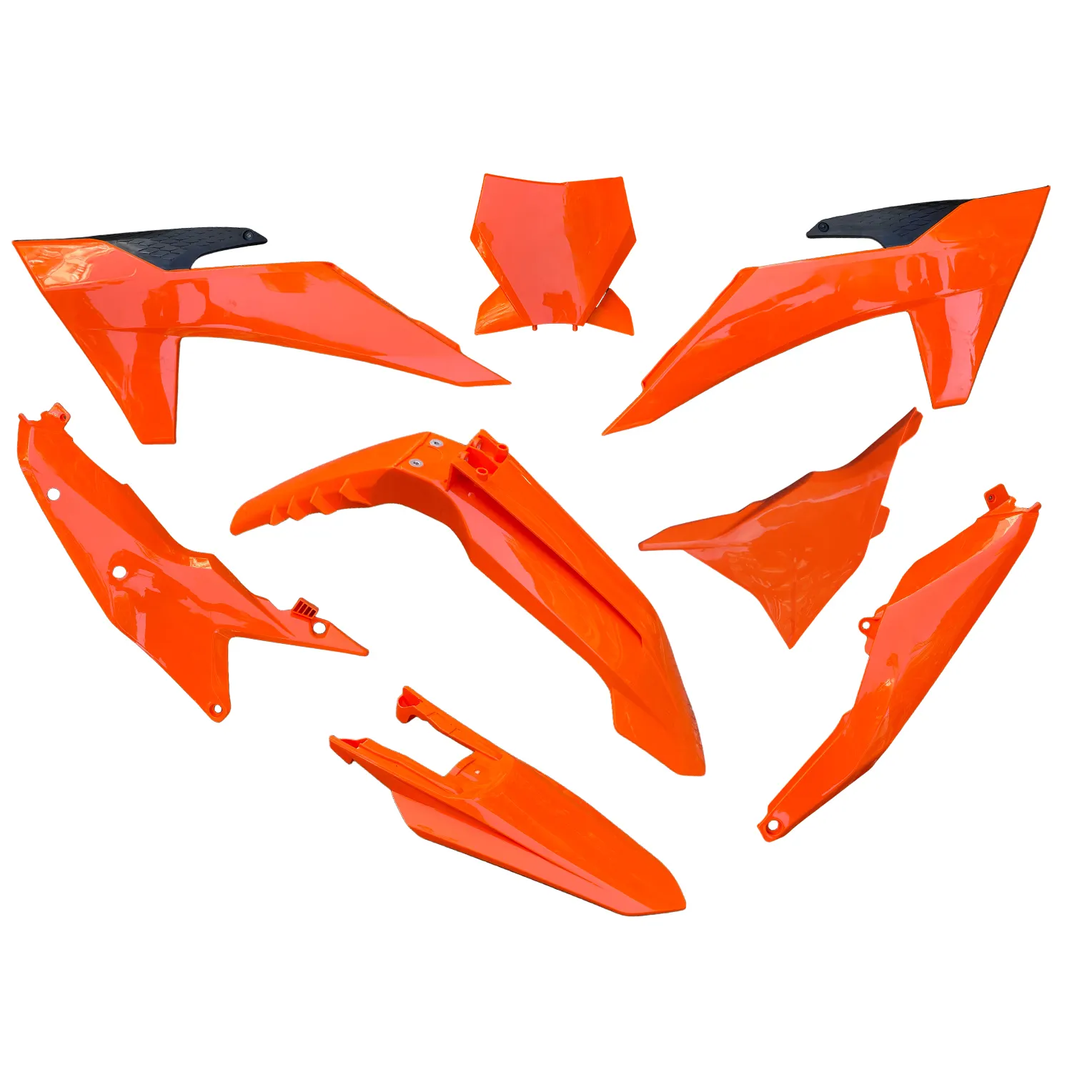 Plastik sepeda motor Trail fairing suku cadang sepeda motor untuk KTM 125 250 250cc 300 350 450 EXC SX XC SX-F XC-F 2024