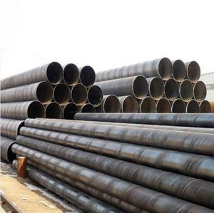 スパイラル溶接ERW炭素鋼パイプASTM A36 API 5l X42 X52 X56 X60天然ガスおよび石油パイプライン用溶接鋼管