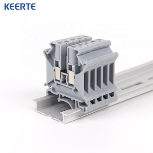 Bloque de terminales de tornillo de bloque de empuje, UK-5N, para montaje de Riel Din, Conector de bloque de terminales, gran oferta - Product Image 4