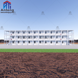 LCL ev genişletilebilir konteyner ev 20ft 40ft konut ticari ev için prefabrik modüler çelik yapı - Product Image 3