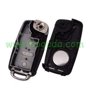 รีโมทคอนโทรลสำหรับ VW 2ปุ่มกุญแจ433MHz และชิปแก้ว ID48 5KO959753AB / 5KO837202AD - Product Image 3