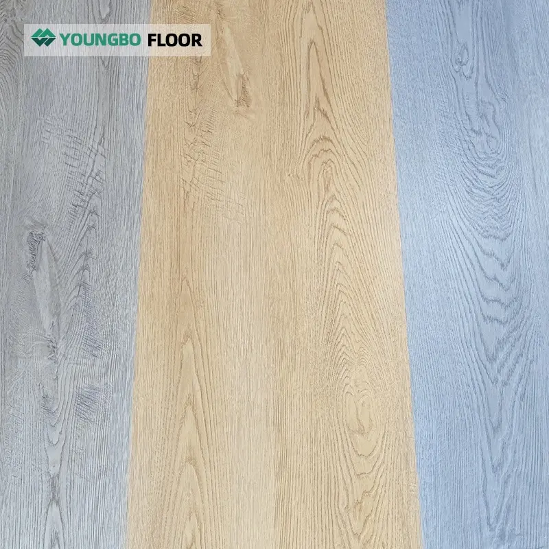 4mm 5mm Clique Bloqueio Rígida SPC Flooring Plank Telhas Plásticas Impermeáveis Pedra Plastic Lock Composite Vinyl Plank SPC Flooring