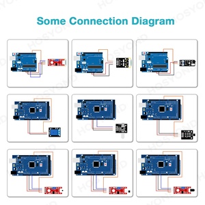 NEU 45 in 1 Sensor module 16 Arten Starter Kit für Arduino Raspberry Pi, besser als 37 in 1 mit Box für UNO Set R3 MEGA2560