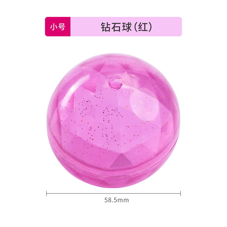 Petite boule de diamant (rouge)