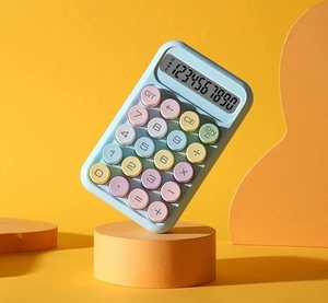 Портативный 10-значный калькулятор с механической клавиатурой - Product Image 6
