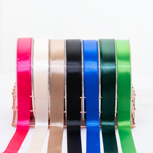 Bán Buôn Chất Lượng Cao Tùy Chỉnh Ribbon 196 Màu Sắc Rắn 100 Yards Mỗi Cuộn Duy Nhất Đôi Mặt Mịn <span class=keywords><strong>Satin</strong></span> Ribbon - Product Image 2