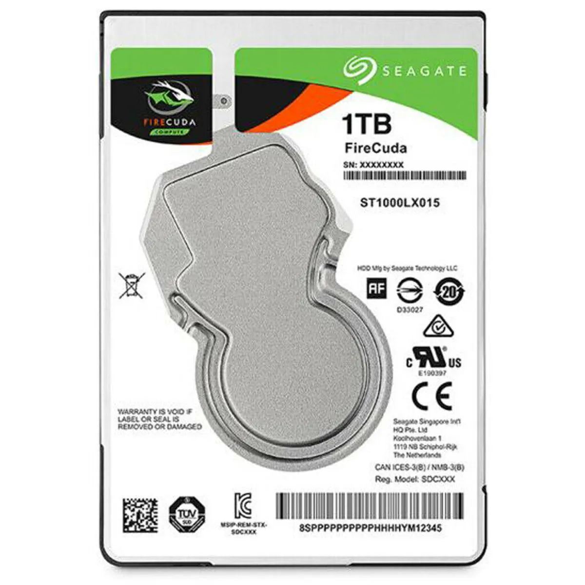 Seagate ST1000LX015 1TB 8GB NAND 128MB SATA 2.5 "แล็ปท็อป SSHD ฮาร์ดดิสก์ไดรฟ์