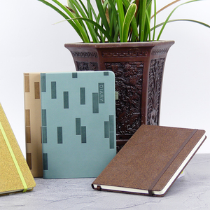 Factory Direct Supply High-End Business <strong>Notebook</strong> Genuine Leather A5 Size Embossed Engraved Hot Stamping Logo <strong>Lock</strong> Thread <strong>Notepad</strong> - Product Image 5
