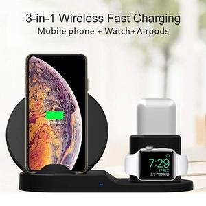 3 in 1 ไร้สายชาร์จสำหรับ Apple นาฬิกาสำหรับ Airpods,Qi Fast Wireless CHARGING Station สำหรับ iPhone - Product Image 6
