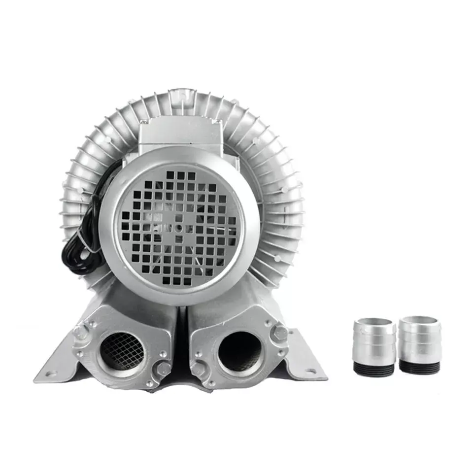 Ventilador de ar elétrico de baixo nível de ruído, ventilador de ar de alta pressão para oxigênio industrial, ventilador Vortex 2200w