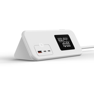 Gan Smart CE電源供給充電器コンセントエクステンダースマート認識システムディスプレイドッキングステーション2 Type-C 1 USB a - Product Image 3