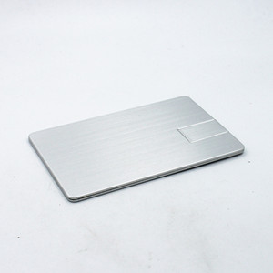 MP-001定制设计信用卡u盘厂家直销128gb金属银行卡u盘 - Product Image 5