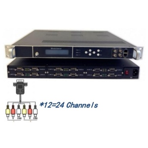 Digital TV Converter SD <strong>4</strong>/8/12/16/20/24 Channels AV CVBS to <strong>DVB</strong>-C <strong>DVB</strong>-<strong>T</strong> MPEG2 <strong>Encoder</strong> RF <strong>Modulator</strong> - Product Image 4