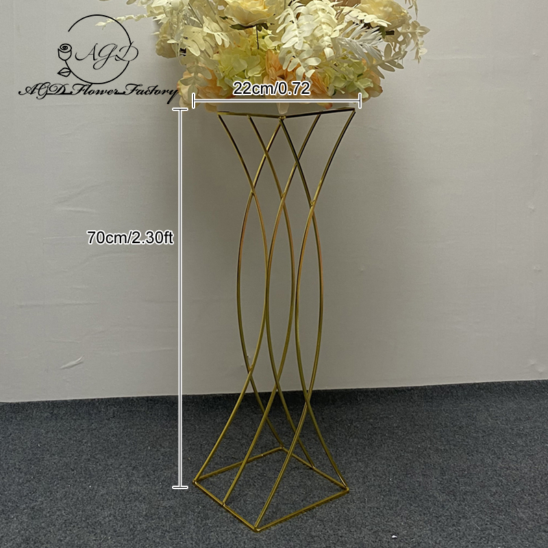 Dispositif de fleur plaqué de l'or X