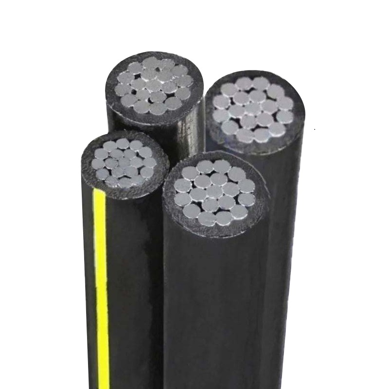 Câble URD quadruplex en aluminium