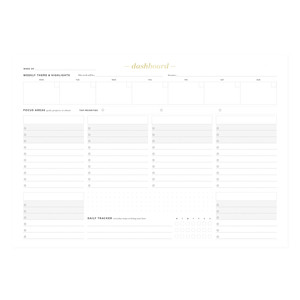 Manufacturer Custom Printed Tear Off Weekly Desk Planner Pad to Do List <strong>Notepad</strong> Dashboard Deskpad - Product Image 2
