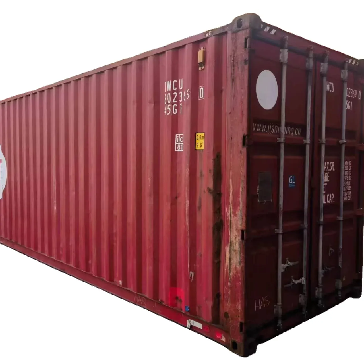 하이 퀄리티 배송 컨테이너 20 피트 20 피트 40 높은 큐브 배송 컨테이너