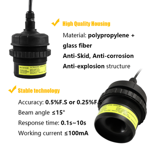 4 20ma Contactless Liquid Ultrasonic Sonar <strong>Level</strong> Measurement Meter Transmitter Non Contact Fluid Water <strong>tank</strong> <strong>Level</strong> <strong>Sensor</strong> - Product Image 2